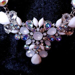 Festoon Style Rhinestone Necklace